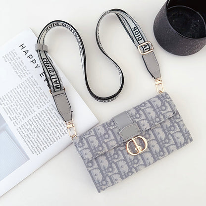 Custodia per iPhone con catena e sciarpe alla moda