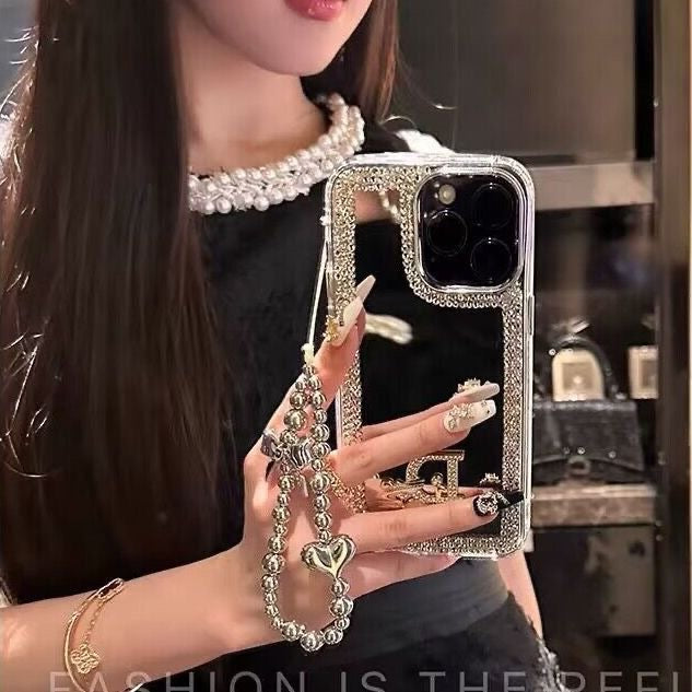 Glamorous Beauty Mirror iPhone-etui – Makeup & Stil på farten!
