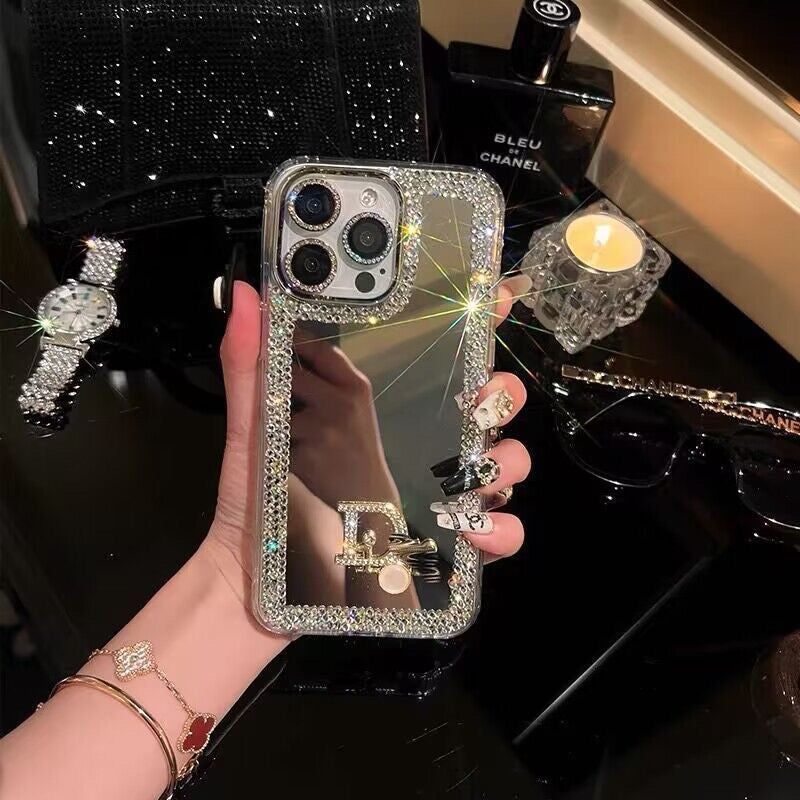 Glamorous Beauty Mirror iPhone-etui – Makeup & Stil på farten!