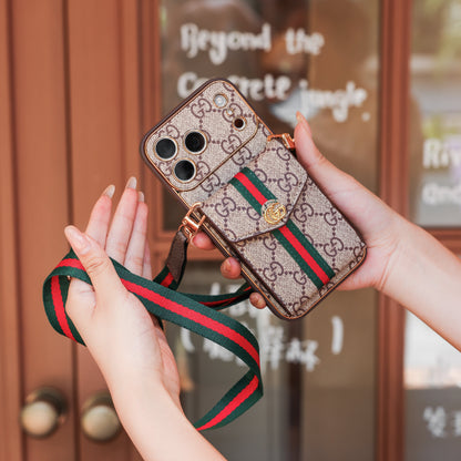 New Classic Luxury Card Holder Phone Case  011