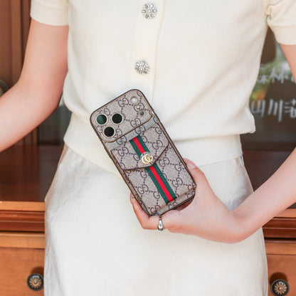 New Classic Luxury Card Holder Phone Case  011