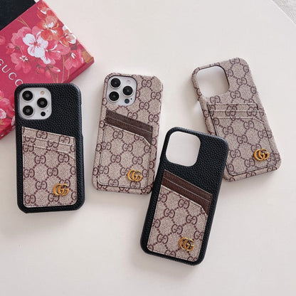 Premium Card Bag Klassisk iPhone-etui