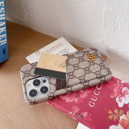 Premium Card Bag Klassisk iPhone-etui