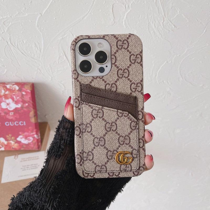 Premium Card Bag Klassisk iPhone-etui