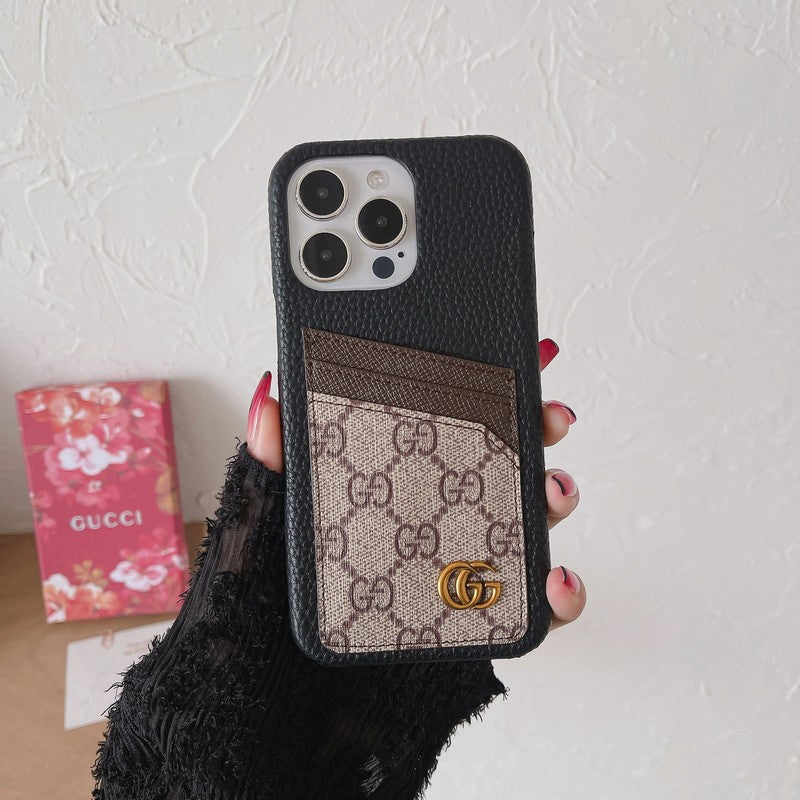 Premium Card Bag Klassisk iPhone-etui