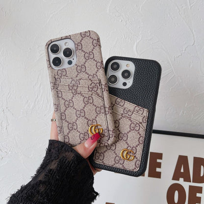 Premium Card Bag Klassisk iPhone-etui