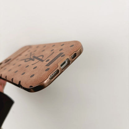 Saint Brown læder iPhone etui