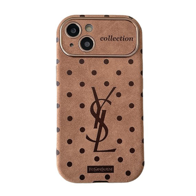 Saint Brown læder iPhone etui