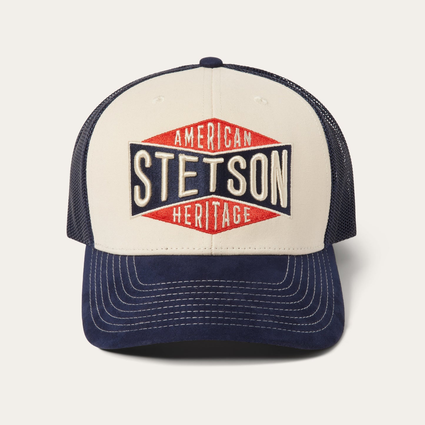 Casquette de camionneur crème American Heritage