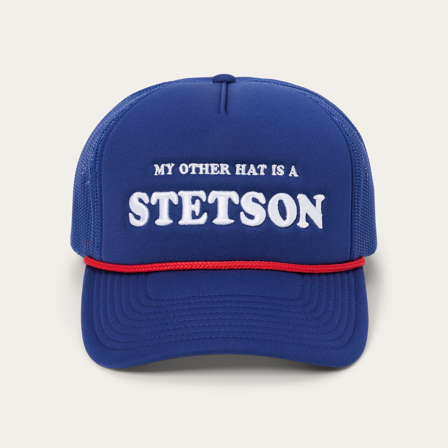 Min anden hat er en Stetson Trucker Cap