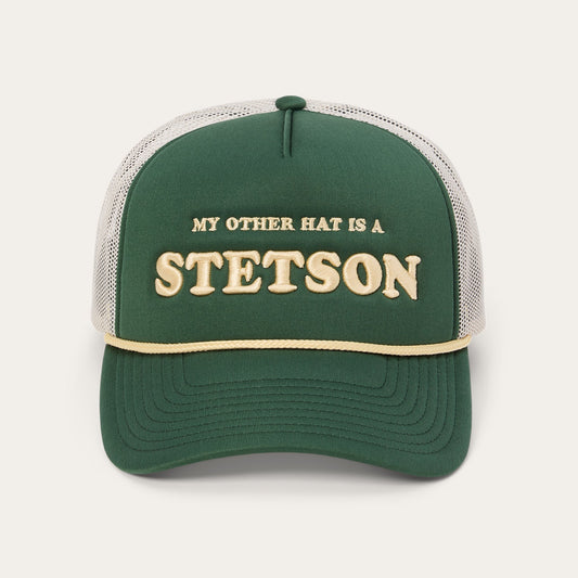 L'altro mio cappello è un cappellino da camionista Stetson