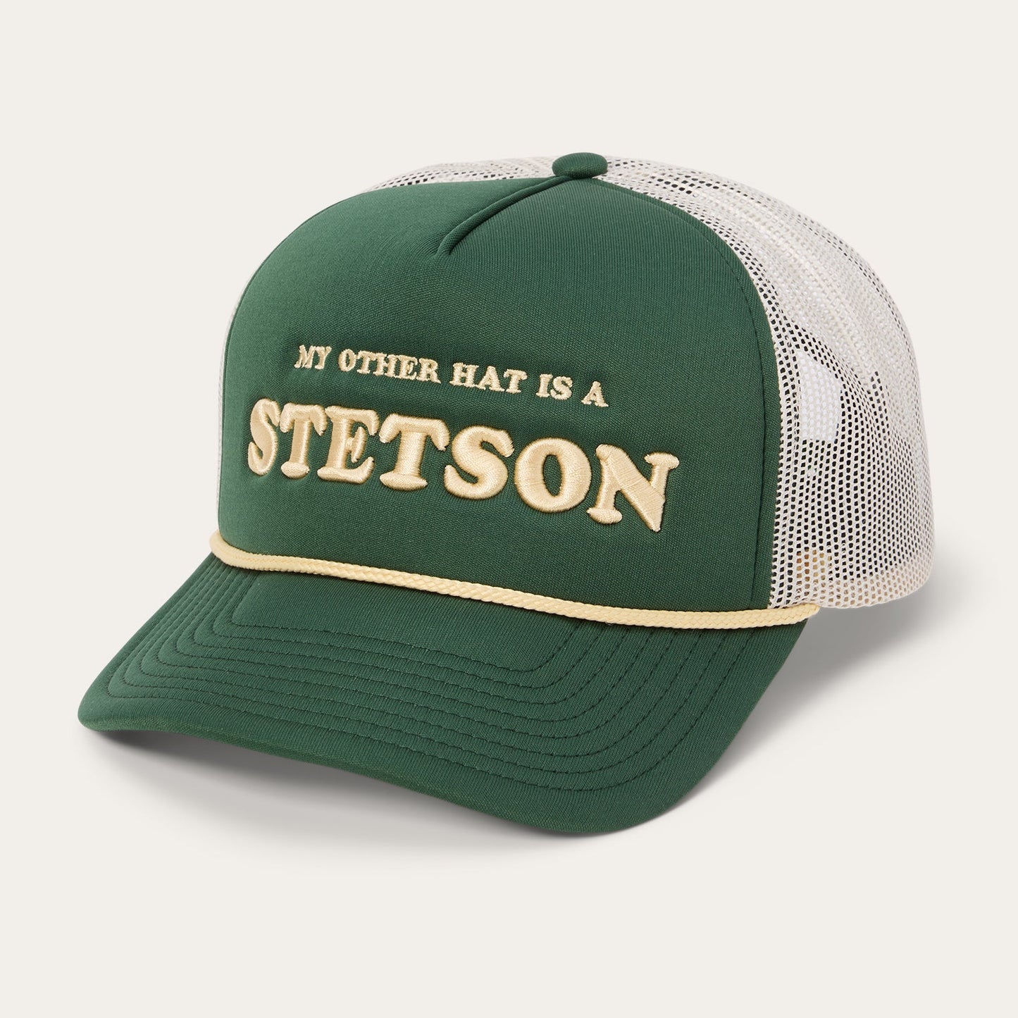 Mein anderer Hut ist eine Stetson Trucker Cap