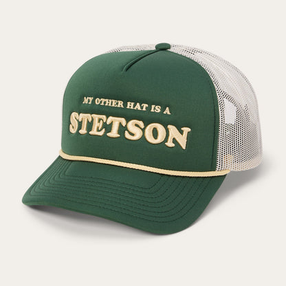 Mein anderer Hut ist eine Stetson Trucker Cap