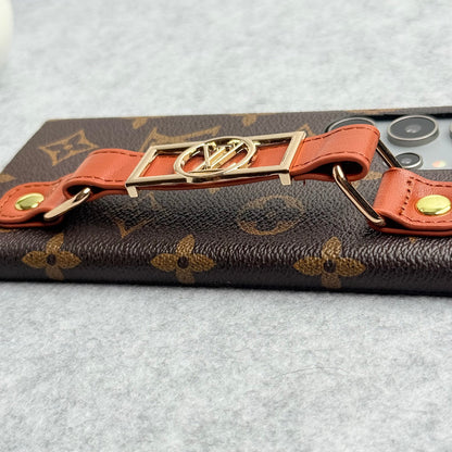 LUXURY BRAND STRAP HOLDER CASE FOR SAMSUNG GALAXY