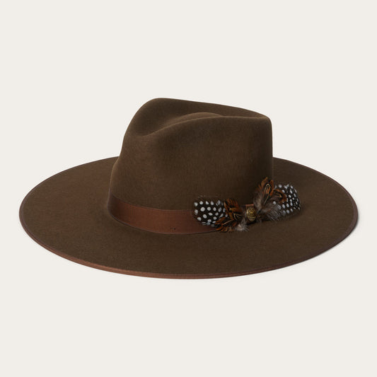 Midtown Wide Flat Brim Hat