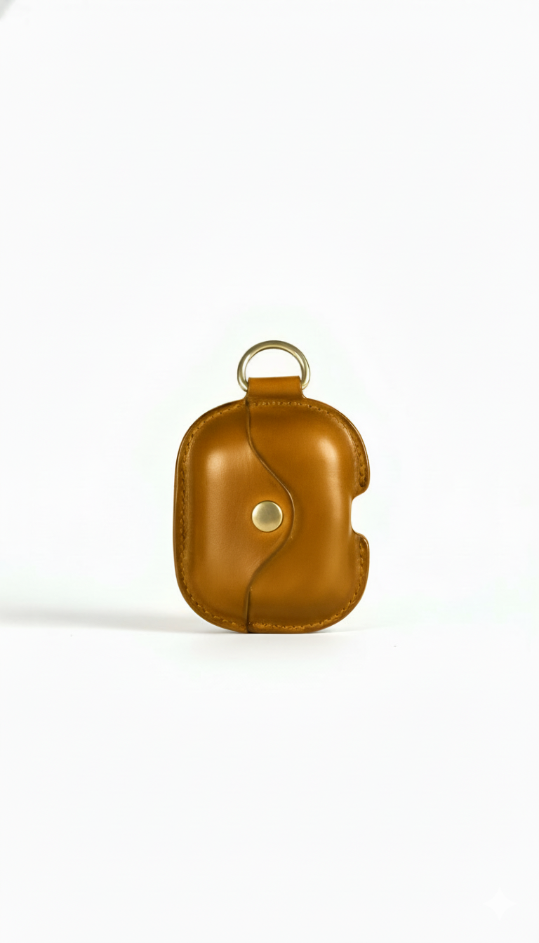 Premium Genuine Leather Airpods Case