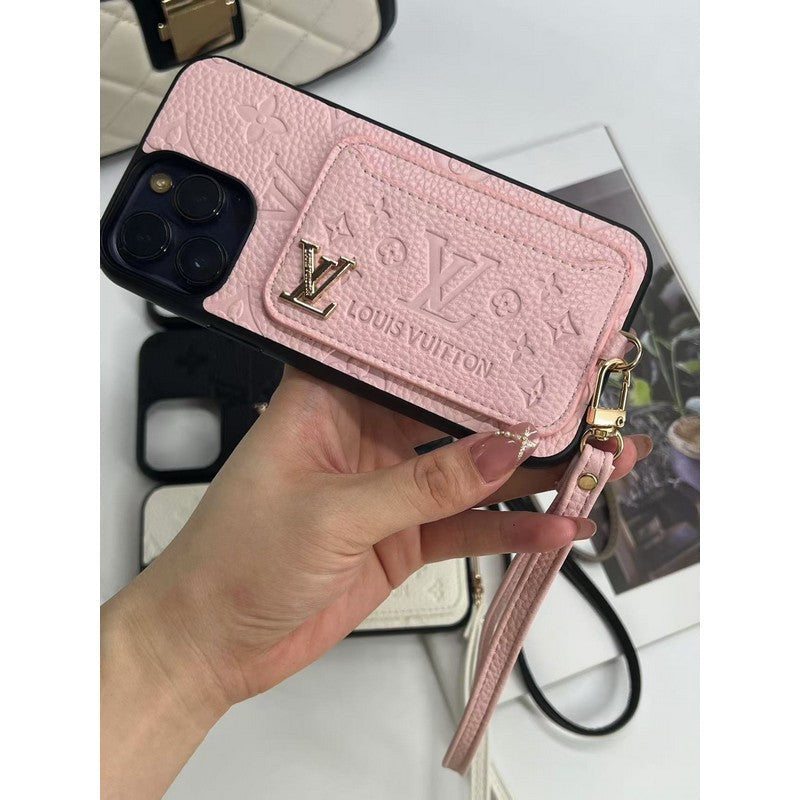 Luksus Fire farver Card Bag iPhone etui