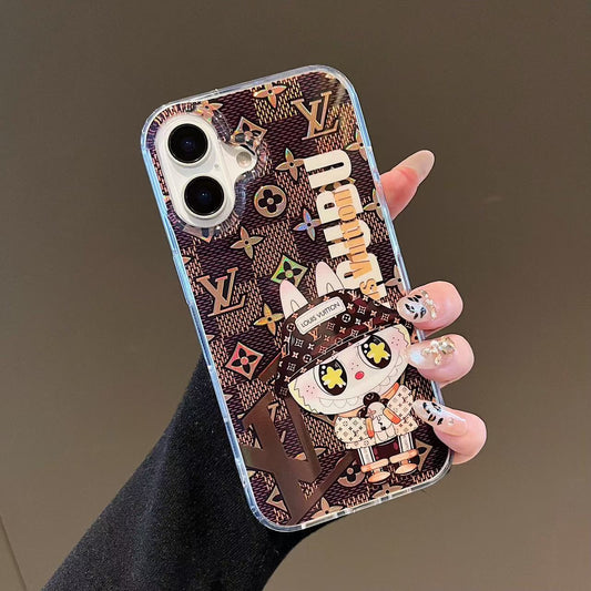 Luxury Labubu L & V Θήκη iPhone – Cute Meets Class