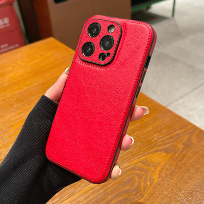 Premium vintage læder iPhone-etui – Soft Touch stødsikkert beskyttelsescover