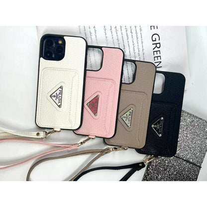 حقيبة بطاقات فاخرة بأربعة ألوان لهاتف iPhone