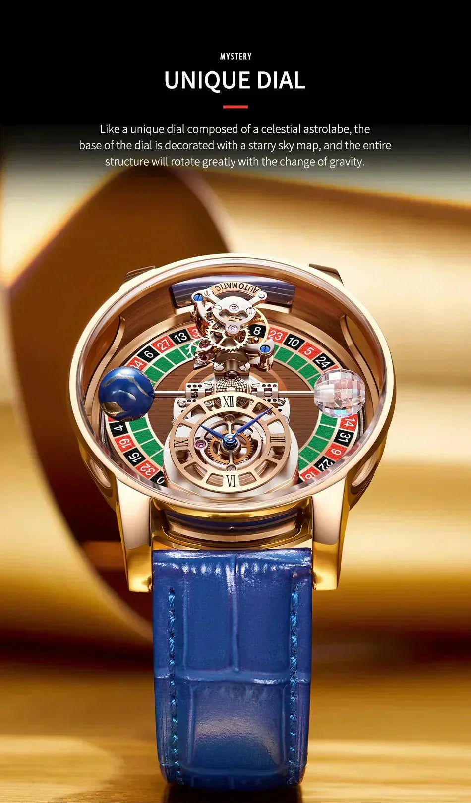 Celestial Roulette Luxury Watch
