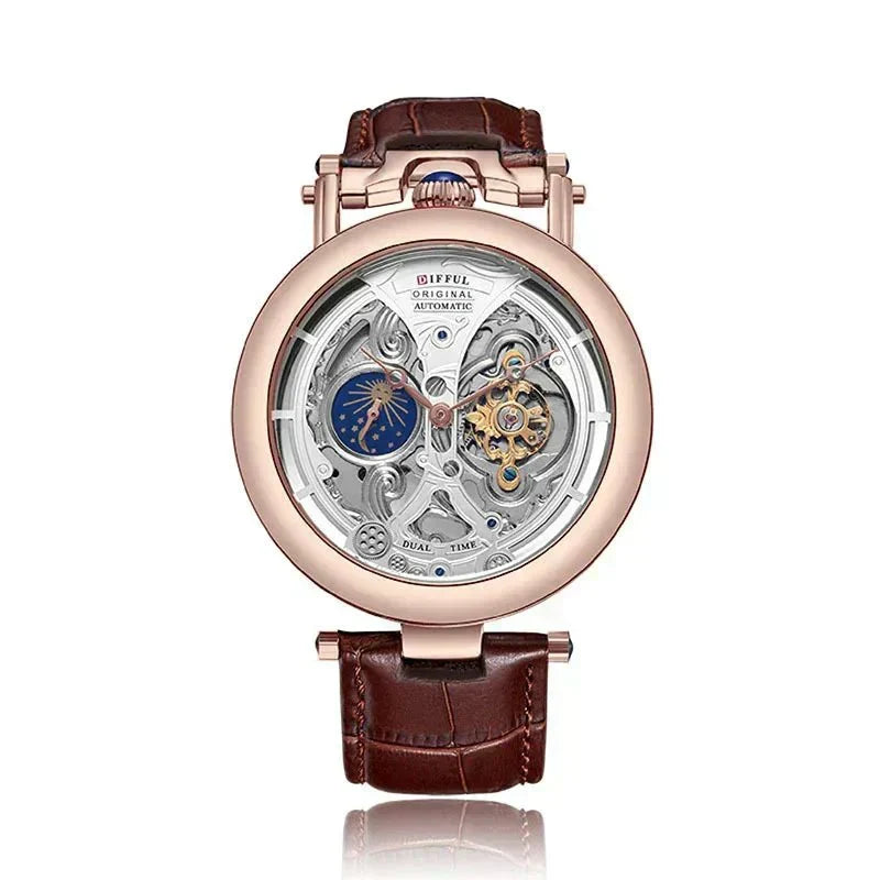 CrystalX Skeleton Men's Mechanical Watch
