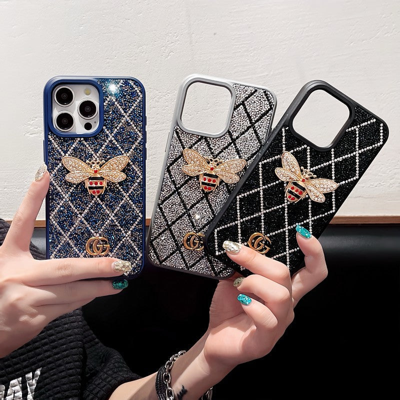 Premium Bee Diamond iPhone-etui
