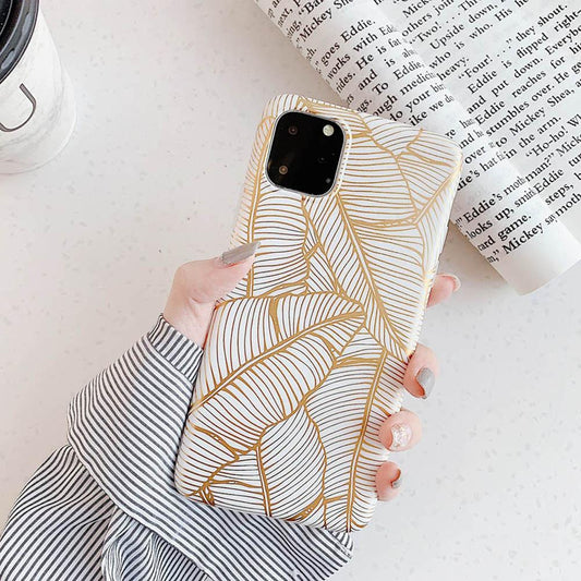 Golden Leaf iPhone-kuori
