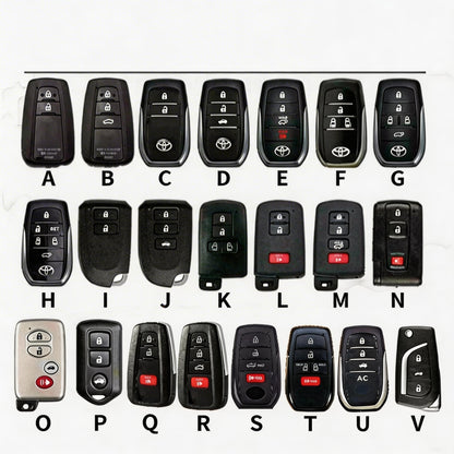 Top Grain Leather Toyota key Case