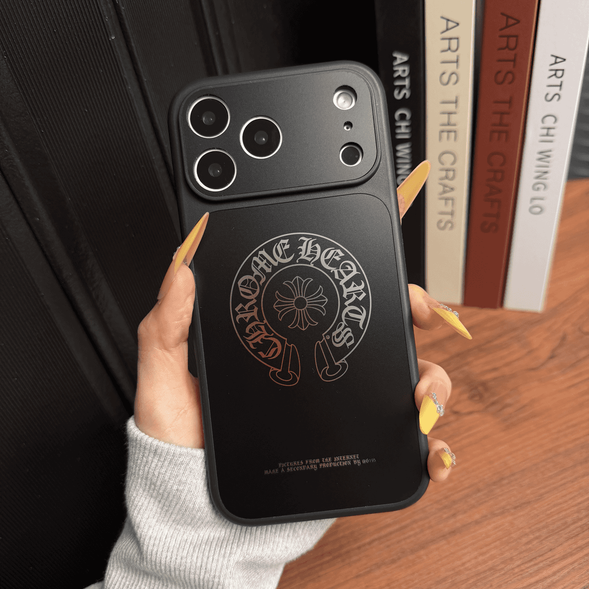 Chrome Hearts beskyttende iPhone-etui