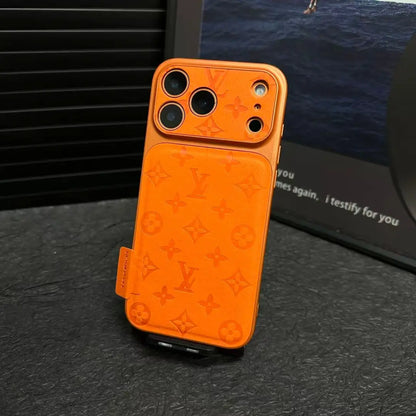 Premium mikrofiber læder cover til iPhone