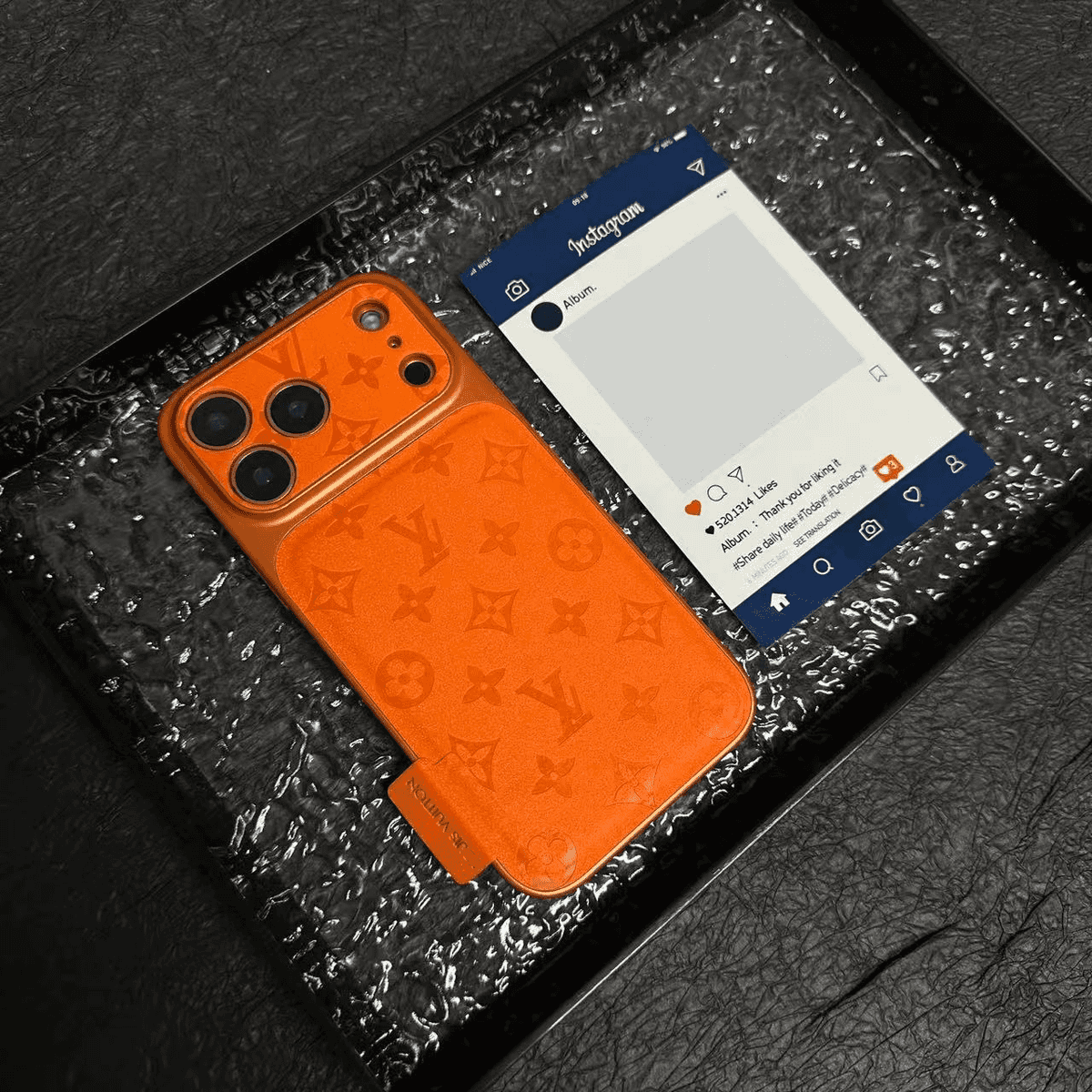 Premium mikrofiber læder cover til iPhone
