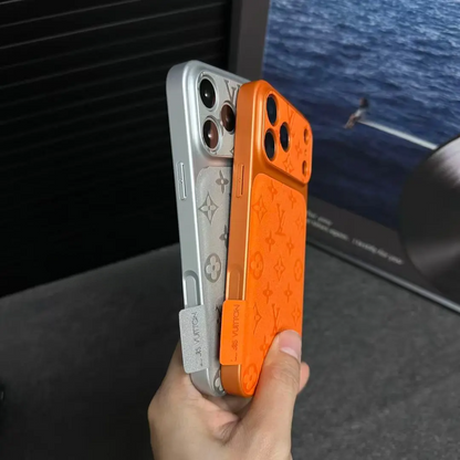 Premium mikrofiber læder cover til iPhone