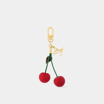 🌟 L- Cherry Keychain: Cute + Luxury, All in One 🍒✨
