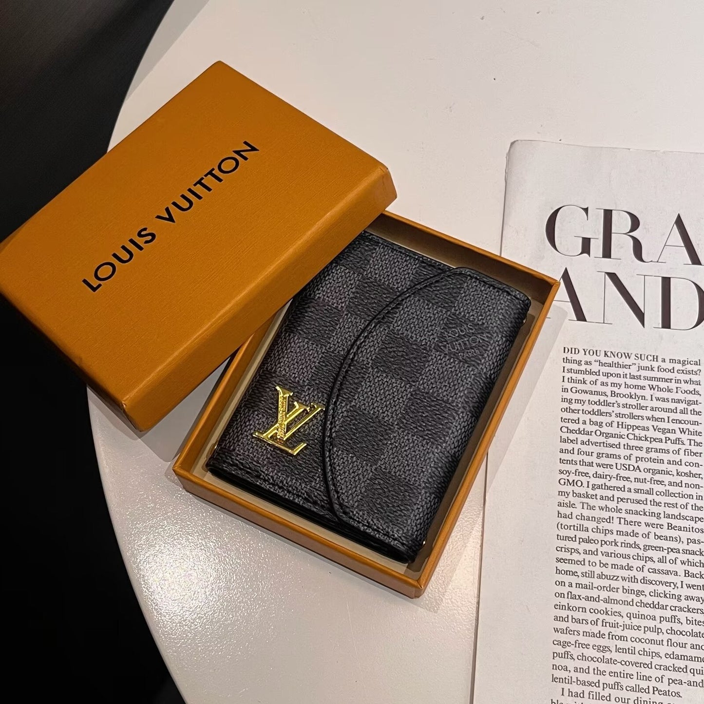 Luxury -Inspired Monogram Compact Card holder Collection