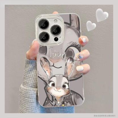 Zootopia-inspireret iPhone-coversæt – Judy Hopps & Nick Wilde