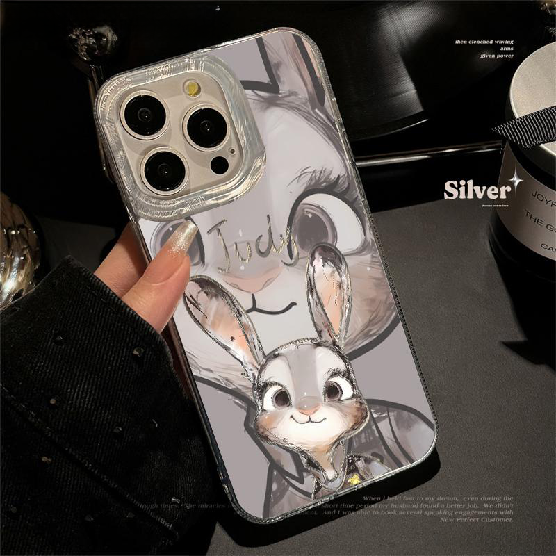 Zootopia-inspireret iPhone-coversæt – Judy Hopps & Nick Wilde