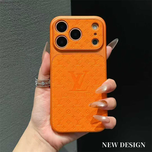 Custodia in fibra di lusso per iPhone 17/16/15/14