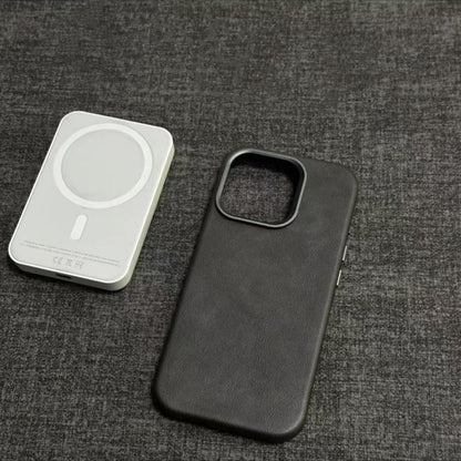 Classic Genuine Leather iPhone Cover