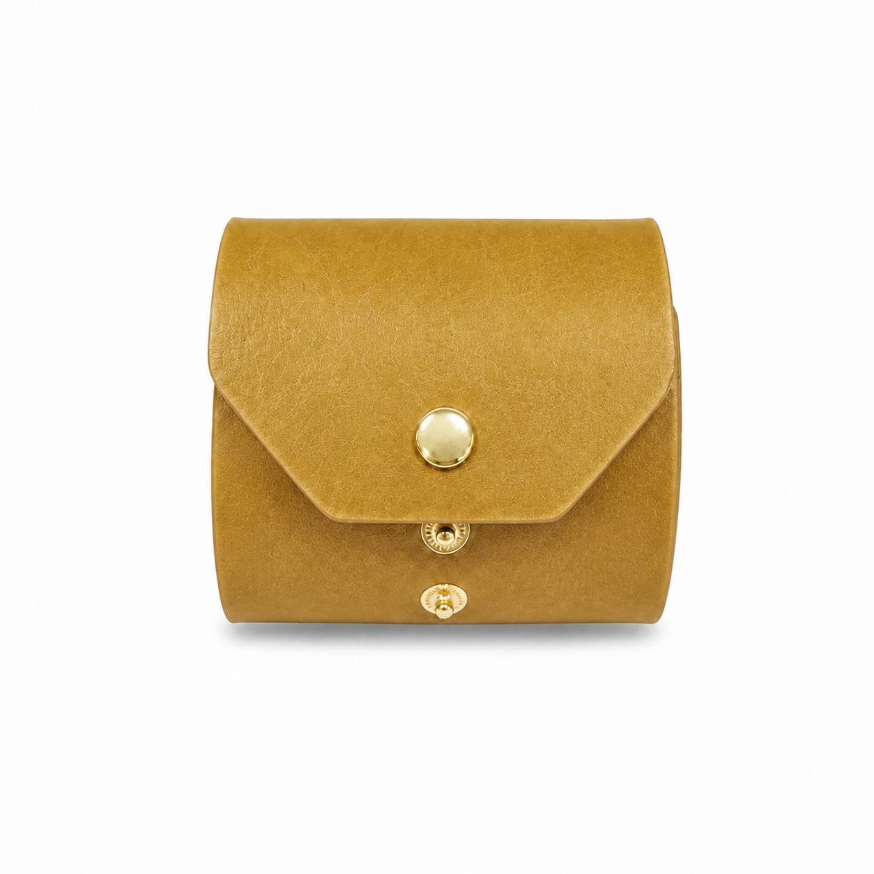 Handcrafted Leather Cash Wrap Wallet — Slim, Minimal, Essential
